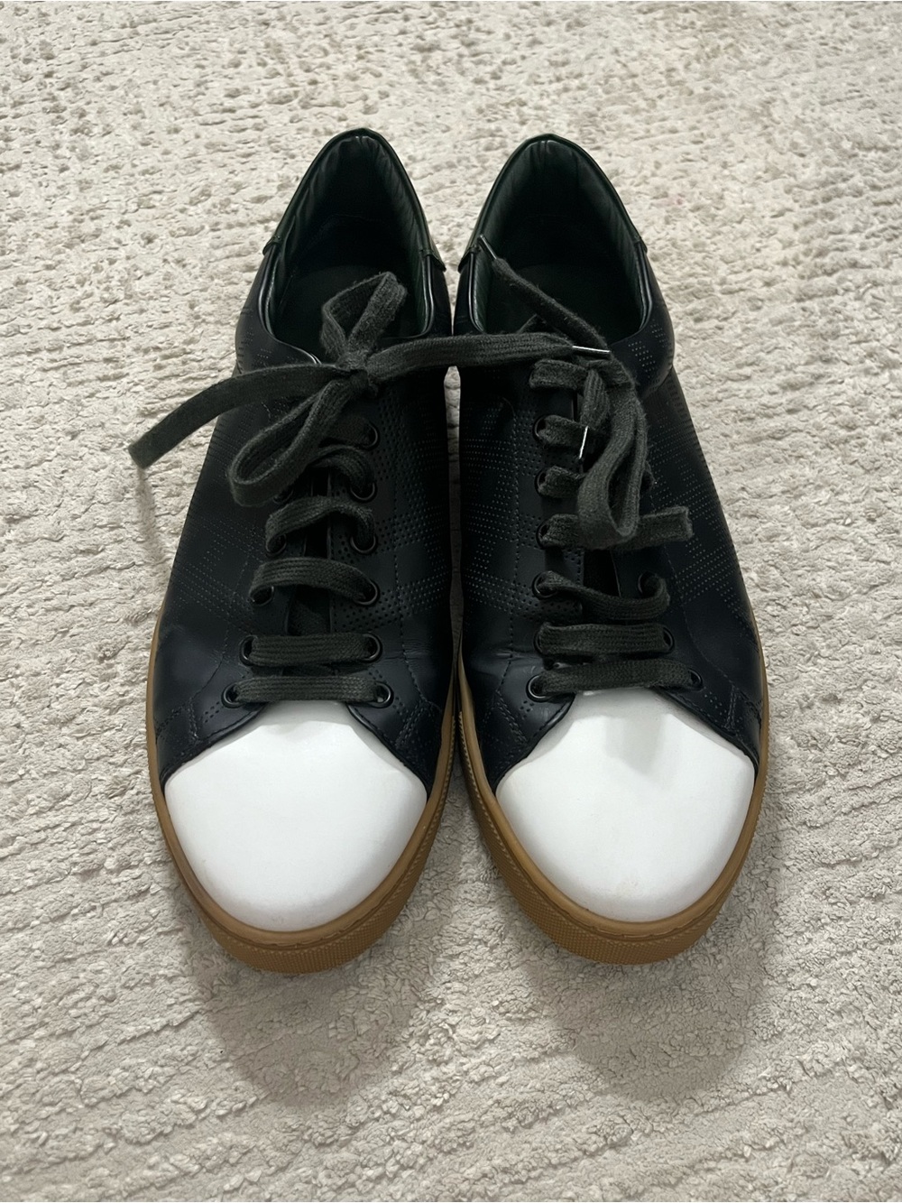 Burberry Leather Set Sneakers - Picture 4 of 8